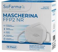 MASCHERINA FFP2 BIANCA 10PZ SF+