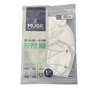 MASCHERINA FFP2 BIANCA MUSK 10PZ