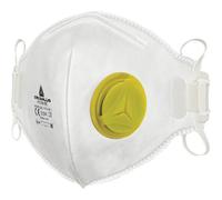 Mascherine di protezione Delta Plus FFP2 fibra sintetica non tessuto con valvola