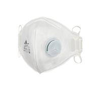 Scatola 10 MASCHERINE FILTRANTI FFP1 con valvola - pieghevole vert.