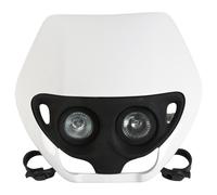 Mascherina frontale con lampada frontale UFO PLAST bianca OEM