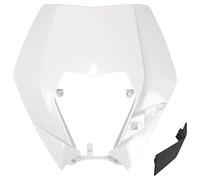 Mascherina frontale UFO PLAST coprifaro anteriore bianca OEM