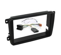 Mascherina full kit doppio 2 Din VW Golf 5 6 Polo Touran Passat Tiguan Eos Caddy