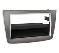 Mascherina Grigio Supporto Plancia Iso 1 Din Radio Autoradio Alfa Mito Dal 2008>