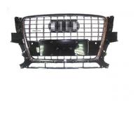 Mascherina griglia anteriore per audi q5 2008 al 2012 S-line cromata nera lucida