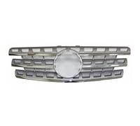 Griglia Radiatore Argento Con Modanatura Cromata Mercedes Ml (W164)-(Anno 2008-2