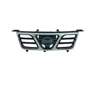 Mascherina griglia anteriore per nissan x-trail 2002 al 2004 cromata e nera