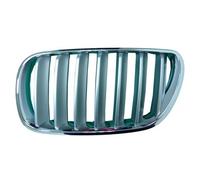 Mascherina griglia anteriore sinistro per bmw x3 e83 2006-2010 cromata titanio