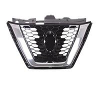 Mascherina Griglia Cromata E Nera Lucida Per Nissan Qashqai 2018- Visia-Acenta