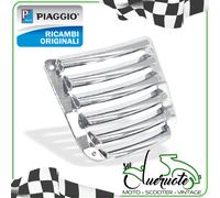 MASCHERINA GRIGLIA CROMATA PER VESPA GTS 125 300 SUPER SPORT NASELLO ANTERIORE