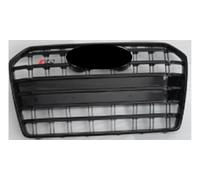 Mascherina Griglia Nera Lucida Con Fori Sensori Per Audi A6/Rs6 2014 In Poi