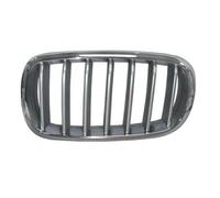 Mascherina griglia sinistro per bmw x5 f15 2014 al x6 f16 2014- cromata titanio