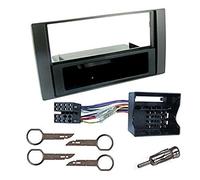Mascherina kit autoradio 1 DIN FORD FIESTA FOCUS C-MAX TRANSIT con radio intera