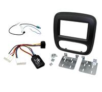 MASCHERINA KIT AUTORADIO MONITOR GPS DOPPIO 2 DIN OPEL VIVARO RENAULT TRAFIC