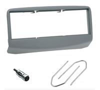 Mascherina kit supporto radio 1 Din (ISO) FIAT MULTIPLA in GRIGIO da 1998 a 2005