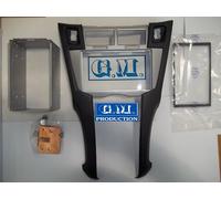 Mascherina monitor da 7'' navigatore 2 doppio DIN TOYOTA YARIS 2007 con gabbia