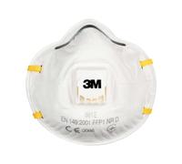 Mascherina 8812 Classic FFP1 con valvola monouso 3M conf. 10 pezzi imbustate singolarmente