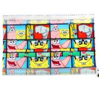 Mascherina monouso per bambini con motivo Spongebob nei pantaloni