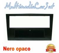 Mascherina Montaggio Autoradio Radio 1 Din OPEL Antara da '06 Nero opaco 3307