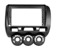 Mascherina Per Autoradio 2 DIN Per Fit Per Jazz 2004-2007 Con Cambio Manuale 9 Pollici Guida A Destra Accessori(Right Hand Drive)