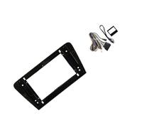 Mascherina Per Autoradio Android 2DIN Da 10 Pollici Pannello Stereo Cablaggio Cavo Canbus Per SKODA Per Octavia 3 A7 2013-2018 KLAUER(Frame wire)