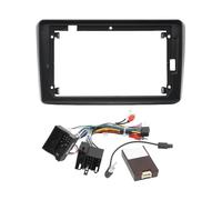 Mascherina Per Autoradio Android Da 9" Con Adattatore Per Montaggio Su Cruscotto Stereo 2DIN Per A3 2002-2008 QAQMHVCVB(Frame Cable)