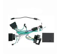 Mascherina Per Autoradio Con Lettore Stereo Per Mercedes Per Benz Classe SLK R171 W171 2004-2011 Cablaggio Alimentazione Adattatore Canbus(High end cables)