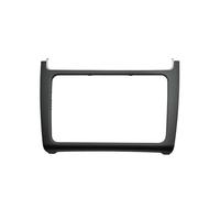 Mascherina per autoradio Cornice Autoradio Per VW MQB Per POLO 6C 6R 2014-2017, Cornice Schermo Autoradio, Cornice CD, Pannello Decorativo KMAGE(Matte black)
