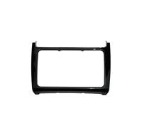 Mascherina Per Autoradio Cornice Decorativa Per Autoradio Per VW Per MQB Per POLO 6C 6R 2014 2015 2016 2017 Cornice Per Schermo Dell'unità Principale(Piano Black)