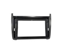 Mascherina Per Autoradio Cornice Di Installazione Per Pannello DVD 2 DIN Da 9 Pollici Per VW Per Polo 2011-2016 Cornice Per Autoradio(Black piano)