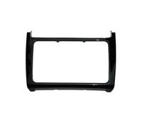 Mascherina per autoradio Cornice Per Autoradio 2 DIN Per VW Per POLO 2014 2015 2016 2017 KMAGE(Piano black)