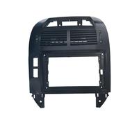 Mascherina per autoradio Cornice Per DVD, Adattatore Audio, Cornice Per Cruscotto, 9 Pollici, Doppio DIN, 2 DIN, Per VW Per POLO 2004-2011 KMAGE(Black-frame 1)