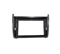 Mascherina Per Autoradio Cornice Per Installazione Pannello DVD 2 DIN Da 9 Pollici Per Autoradio Per VW Per Polo 2011-2016(Black piano)