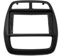 Mascherina per autoradio da 9 pollici a 2 DIN compatibile con Kwid 2019 Car Stereo Dash Panel Center Console Holder Frame Kit Mount Bezel Faceplate