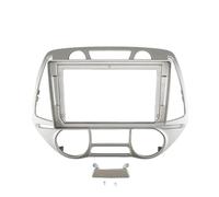 Mascherina per autoradio Kit Di Montaggio Per Autoradio 2 DIN Per Hyundai I20 2008-2012, Con Lettore Audio Stereo, Pannello DVD, Supporto Per Console Centrale(AUTO AC)