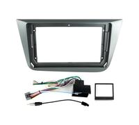Mascherina per autoradio Per Seat Per Altea Per Leon 3 Per Ateca 2004+ 9" LHD Car Frame Adattatore Fascia Radio Cruscotto Kit Pannello Di Montaggio