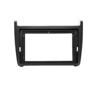 Mascherina per autoradio Per VW Per Polo 2011 2012 2013 2014 2015 2016, Mascherina Per Autoradio Da 9 Pollici, Lettore Stereo, Cornice Audio KMAGE(Frame A)