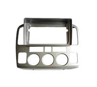 Mascherina Per Cruscotto Autoradio Con Navigatore Per SUZUKI Per Grand Vitara XL7 2001, 2002, 2003, 2004, 2005 E 2006(Argento)