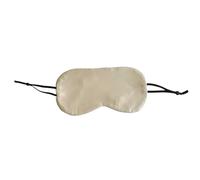 Mascherina per dormire Summer Thin Eye Mask Adult Soft Blindfold Smooth Eyeshade For Sleeping Travel Yoga Elastic Band Mascherina per dormire seta(Beige Grey,1pc)