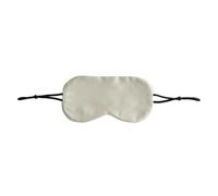 Mascherina per dormire Summer Thin Eye Mask Adult Soft Blindfold Smooth Eyeshade For Sleeping Travel Yoga Elastic Band Mascherina per dormire seta(Beige,1pc)