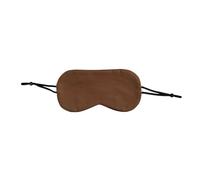 Mascherina per dormire Summer Thin Eye Mask Adult Soft Blindfold Smooth Eyeshade For Sleeping Travel Yoga Elastic Band Mascherina per dormire seta(Coffee,2pcs)