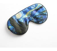 Mascherina per Dormire Tim&Tina 100% Seta, Comoda E Super Morbida, Blocca La Luce per Dormire, Lavoro A Turni, Pisolini con Custodia per Il Trasporto E Cinturino Regolabile, Night