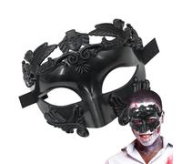 Mascherina per il viso in maschera, tema greco antico, per Halloween, giochi di ruolo, da uomo, per attività di carnevale