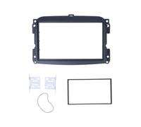 mascherina per plancia cruscotto automobile Fascia for autoradio stereo 2Din con pannello di navigazione audio DVD for Fiat 500L 2012 2013 2014 2015 Autoradio Mascherina Telaio Adattatore nero