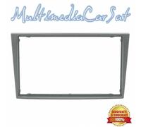Mascherina Phonocar 2DIN argento OPEL Astra H 04-10 Antara 06- 03470