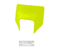 Mascherina Portafaro Husqvarna Te 125 250 300 2017 2018 2019 Giallo Fluo