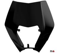 MASCHERINA PORTAFARO KTM 500 EXC 2012-2013 POLISPORT P8666700003 NERO