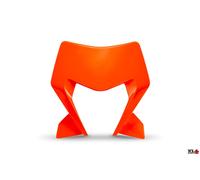 MASCHERINA PORTAFARO KTM EXC 300 2024-2025 UFO PLAST KT05024#FFLU