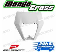 mascherina portafaro POLISPORT Bianco KTM 300 EXC 2019 (19)