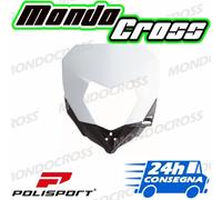 mascherina portafaro POLISPORT Bianco/Nero SHERCO 300 SEF-R 2019 (19)